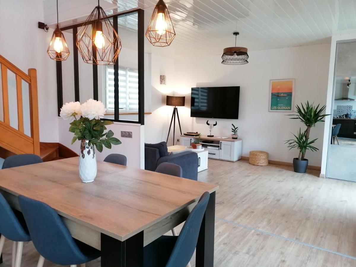 Gite De Kerliguit 3 Etoiles Pour 6 Personnes Au Coeur Du Cap-Sizun Mahalon Exterior photo